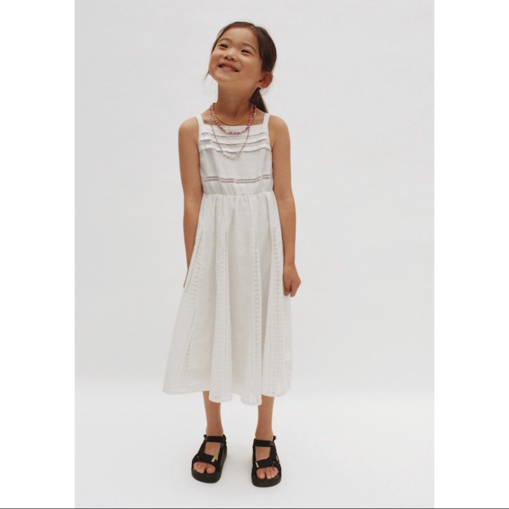Zara limited edition godet dress